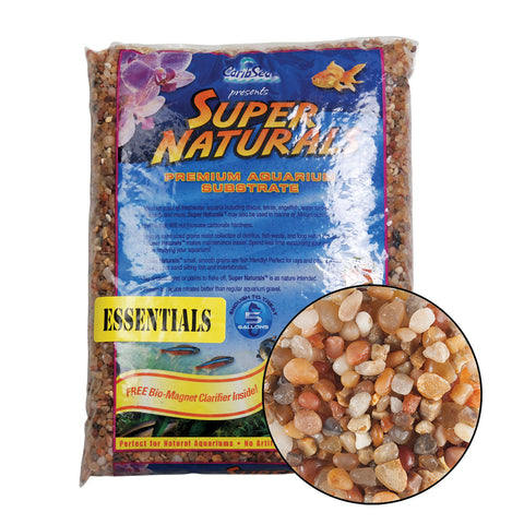 CaribSea Super Naturals - Gemstone Creek Gravel