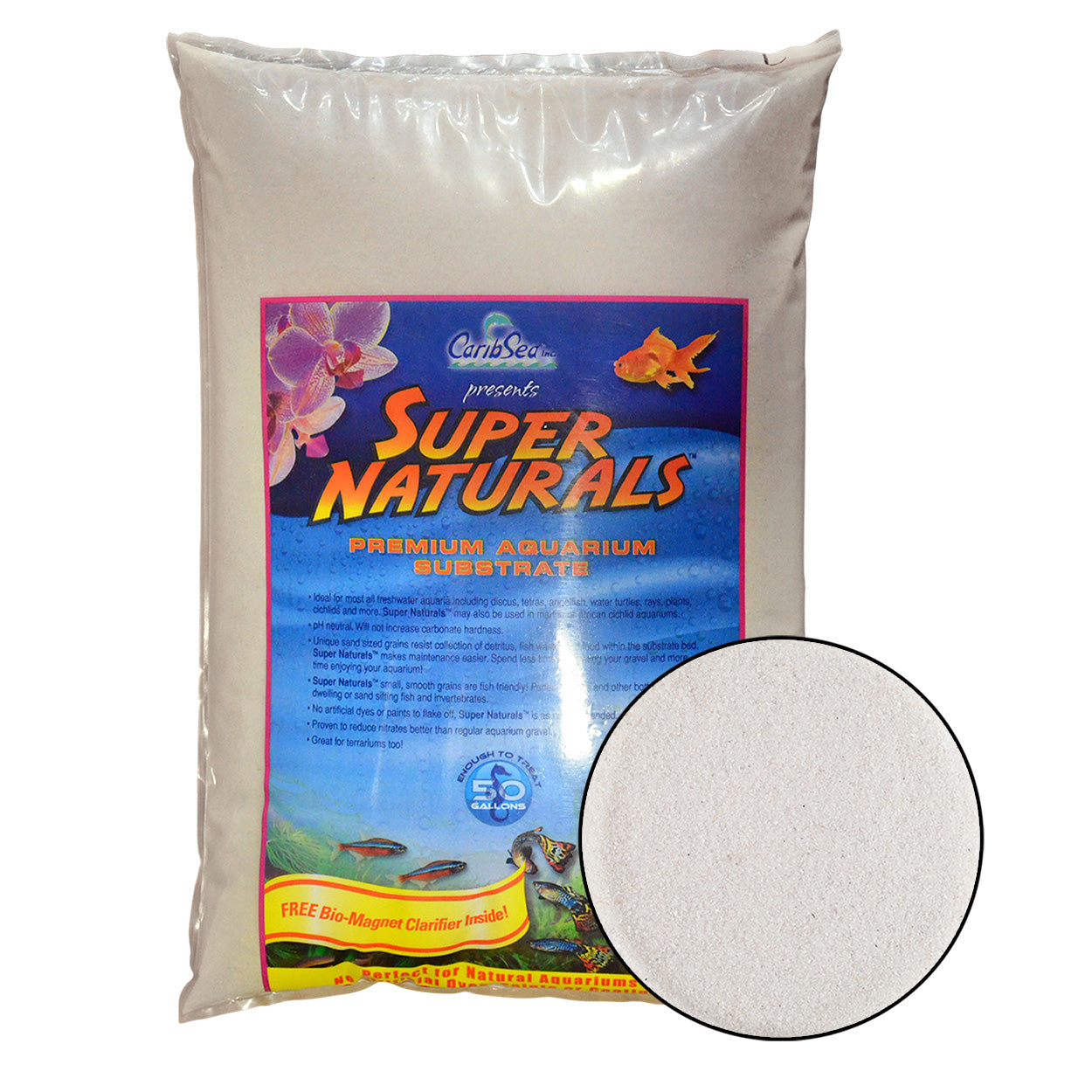 CaribSea Super Naturals - Moonlight Sand