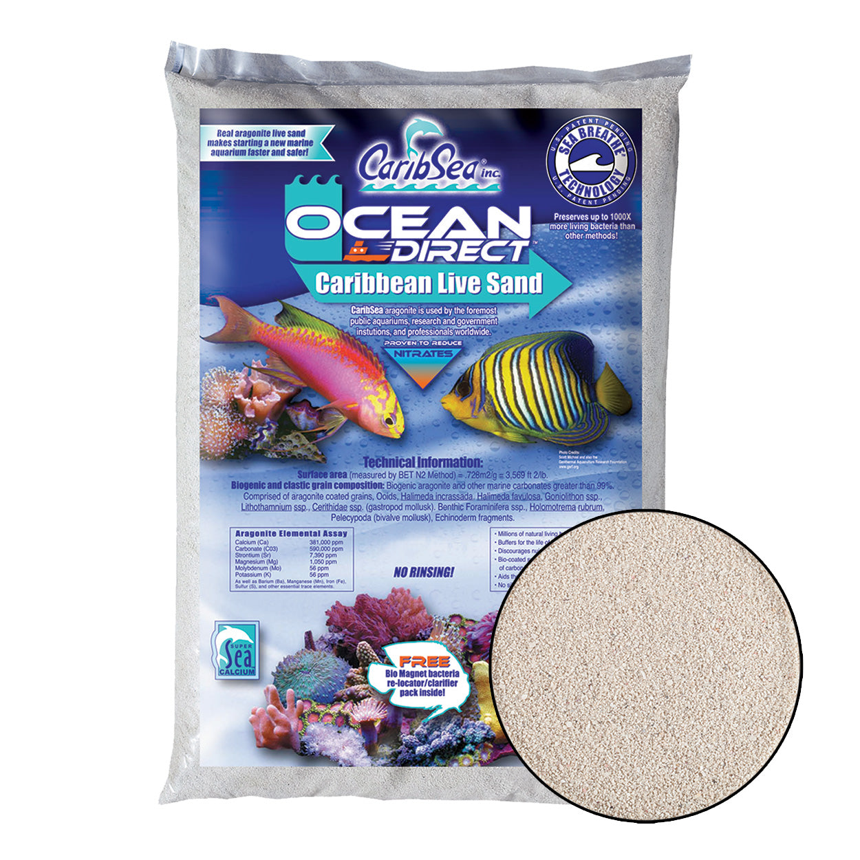 Ocean Direct Live Oolite Sand