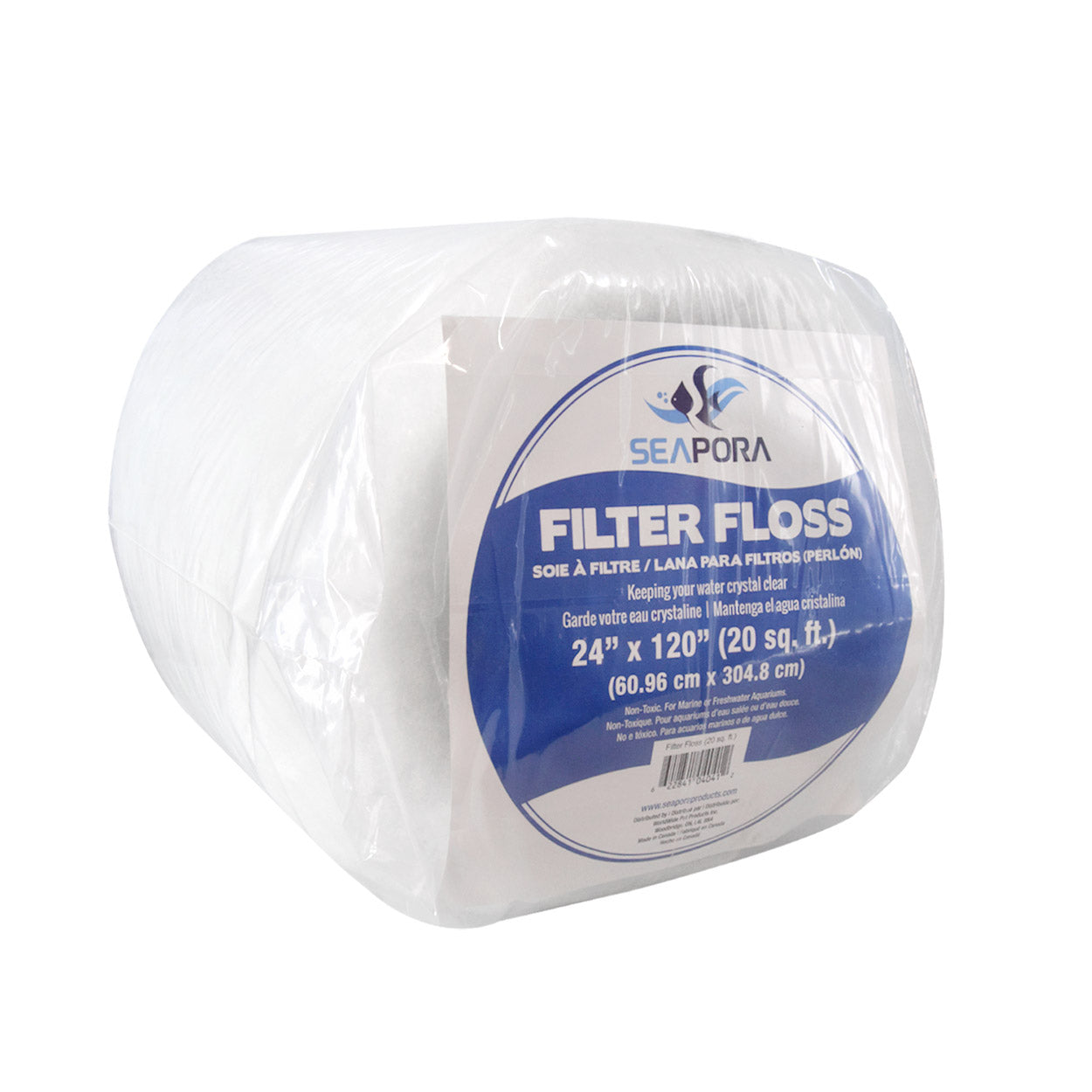 Seapora Filter Floss - Bulk Roll