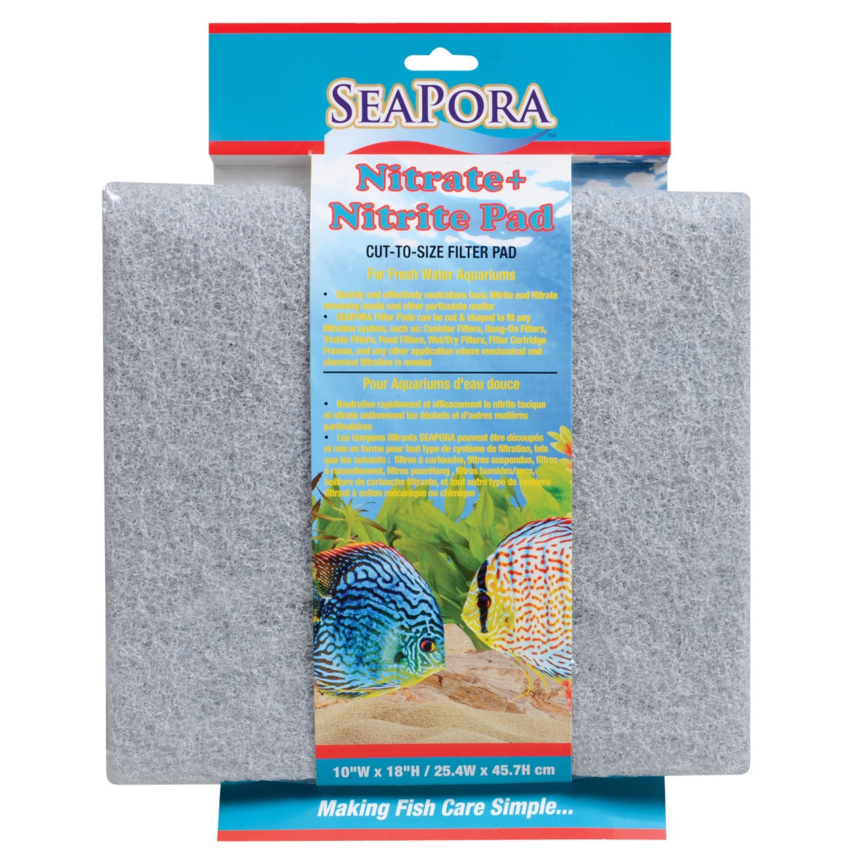 Seapora Cut-To-Fit Nitrite + Nitrate Pad