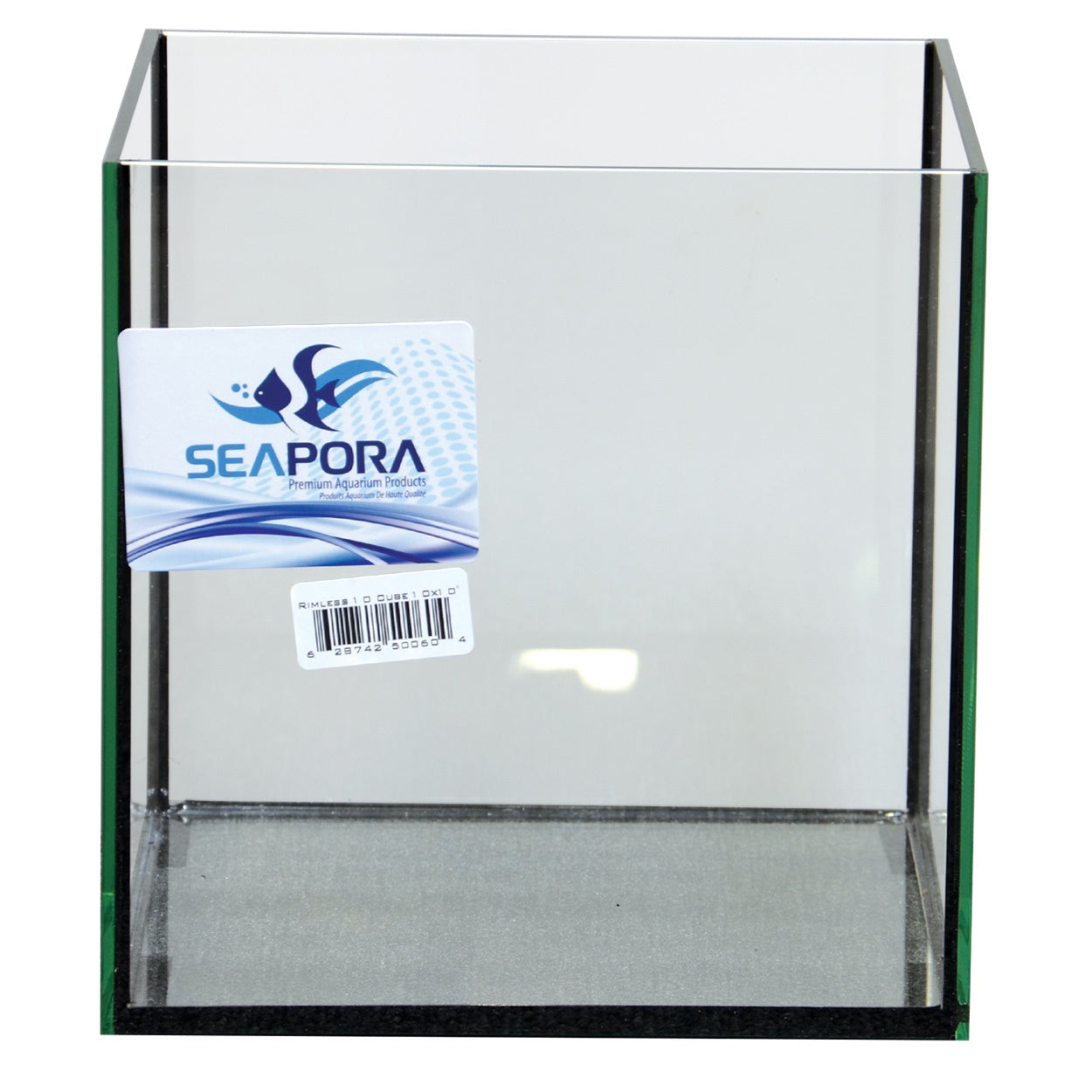 Seapora Rimless Cube Aquarium - 4 Gallon