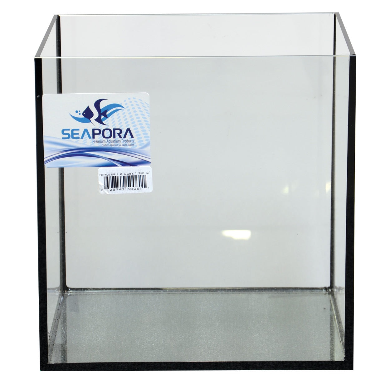 Seapora Rimless Cube Aquarium - 7.5 Gallon