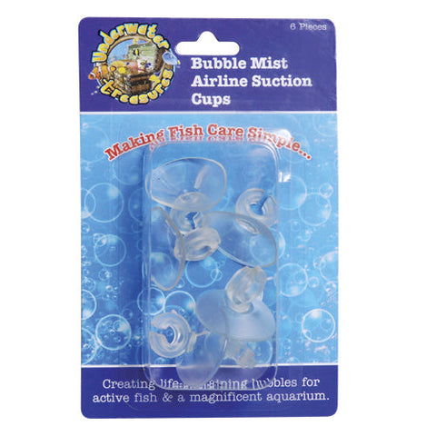 Underwater Treasures Airline Suction Cups - 6pk