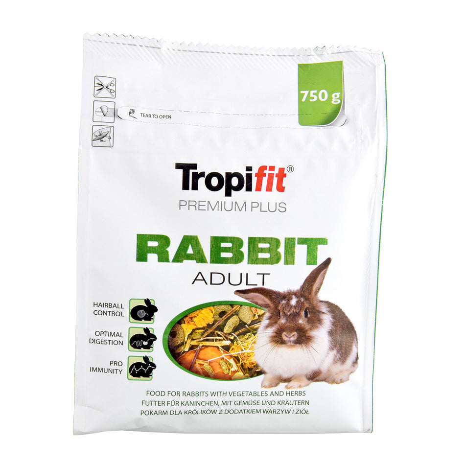 Tropifit Premium Plus Adult Rabbit - 750g