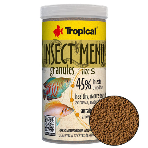 Tropical Insect Menu Small Granules