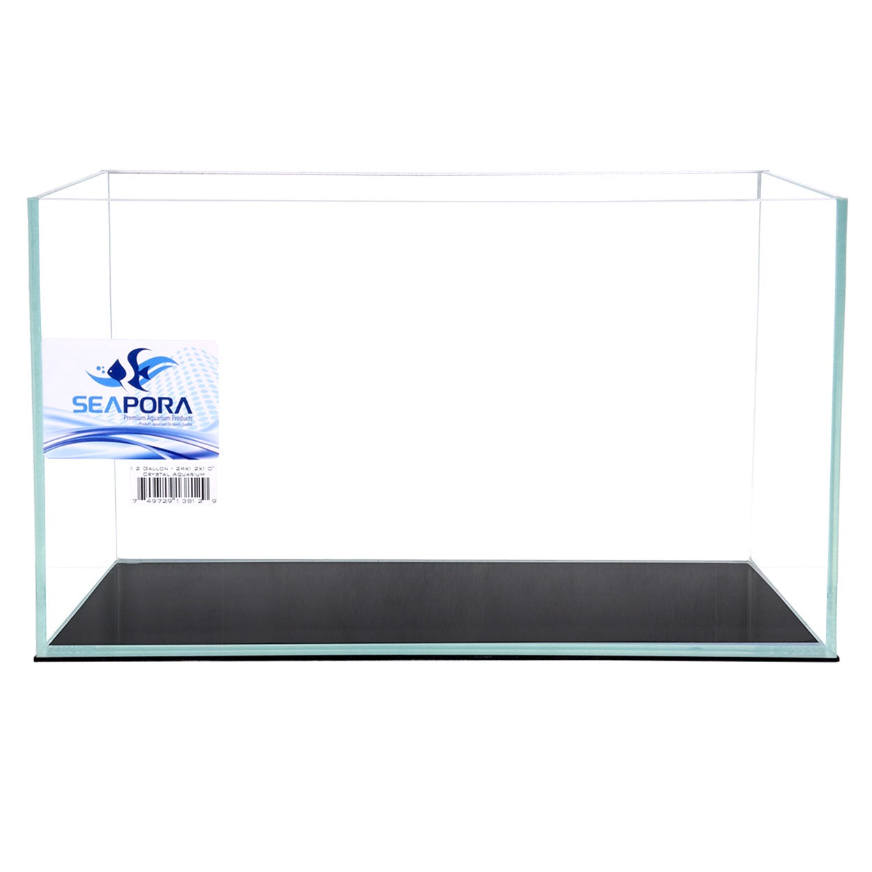 Seapora Crystal Series Aquarium - 9 Gallon