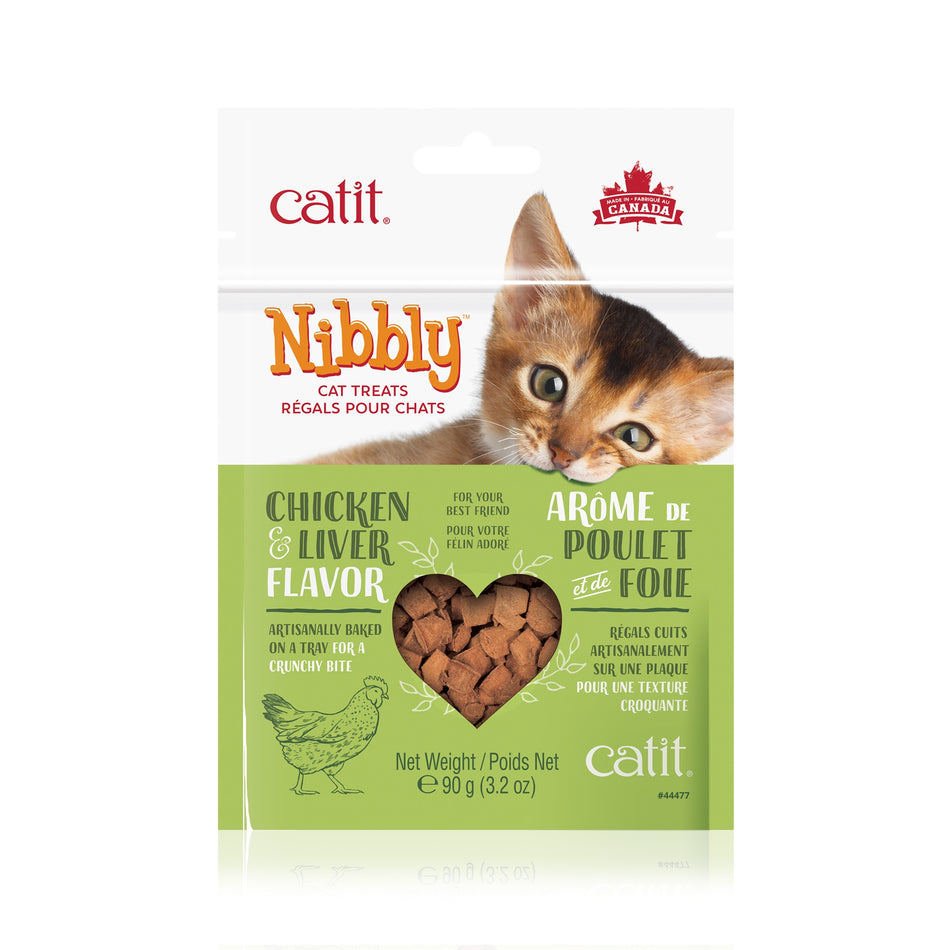 Catit Nibbly Cat Treats - Chicken & Liver