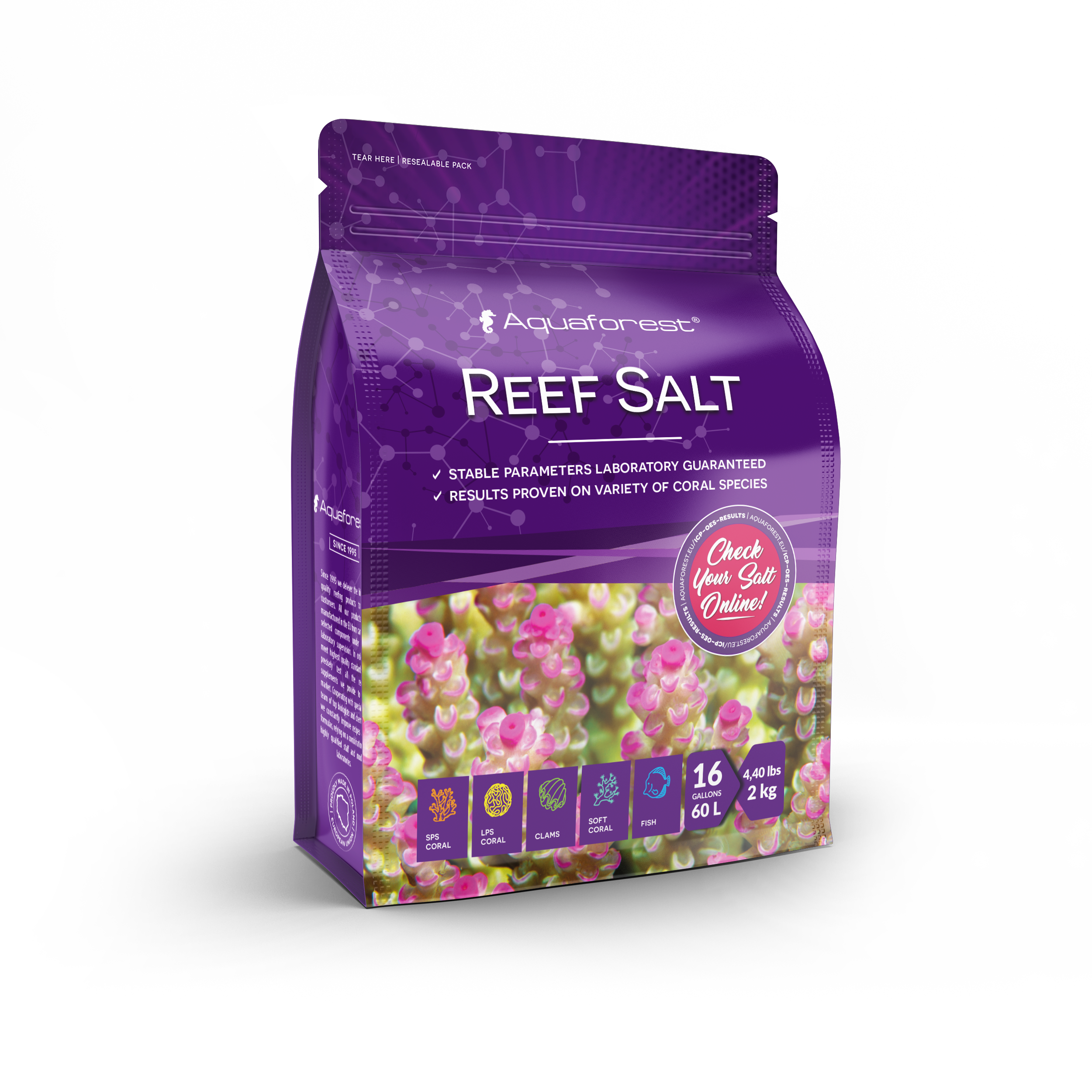 Aquaforest Reef Salt Bag 2 Kg