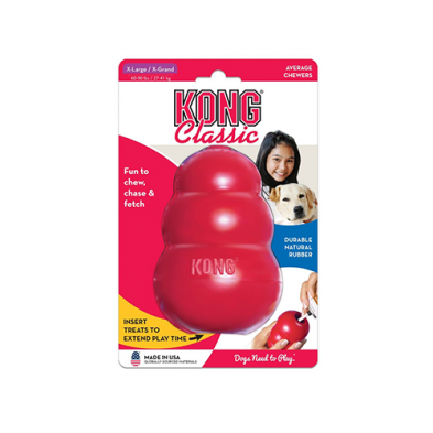 KONG Classic Red Dog Toy