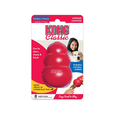 KONG Classic Red Dog Toy