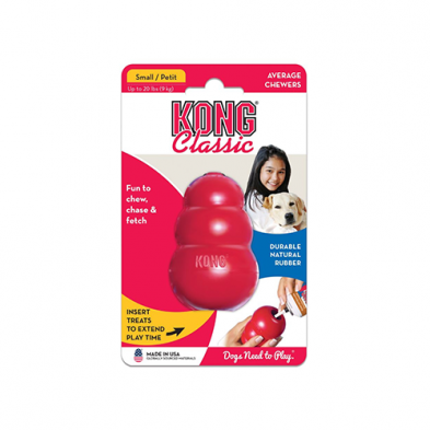 KONG Classic Red Dog Toy