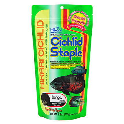Hikari Cichlid Staple - Large Pellet 8.8 oz