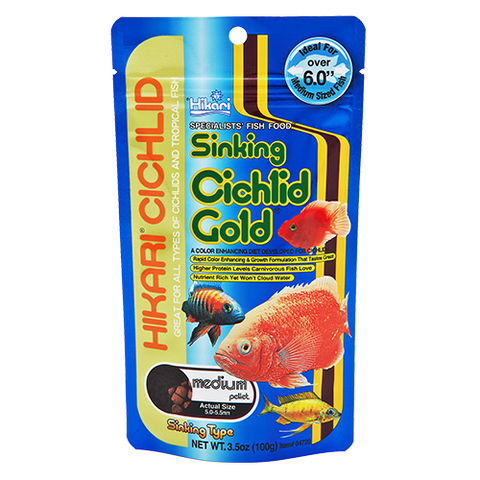 Hikari Cichlid Gold - Sinking Medium Pellet