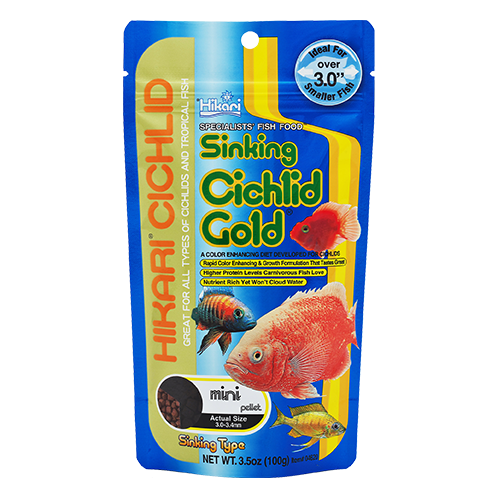 Hikari Cichlid Gold - Sinking Mini Pellets