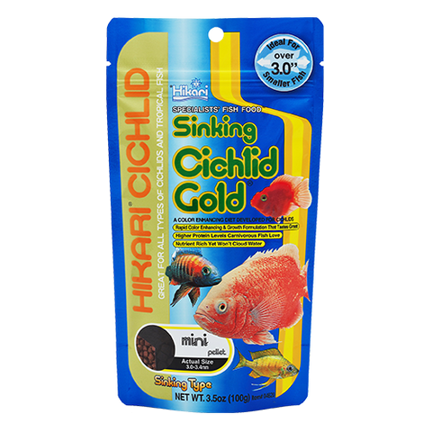 Hikari Cichlid Gold - Sinking Mini Pellets